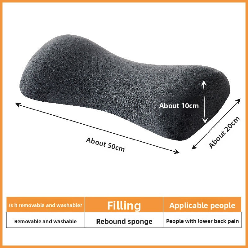 Ergonomic Lumbar Support Pillow for Sleeping