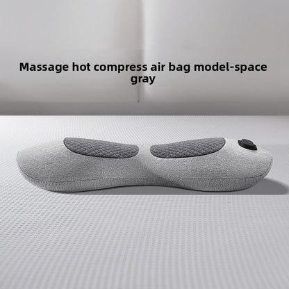 Ergonomic Lumbar Support Pillow with Heat and Massage
