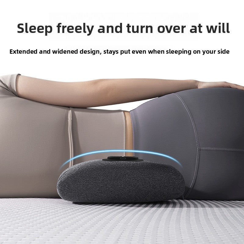 Ergonomic Lumbar Support Pillow with Heat and Massage