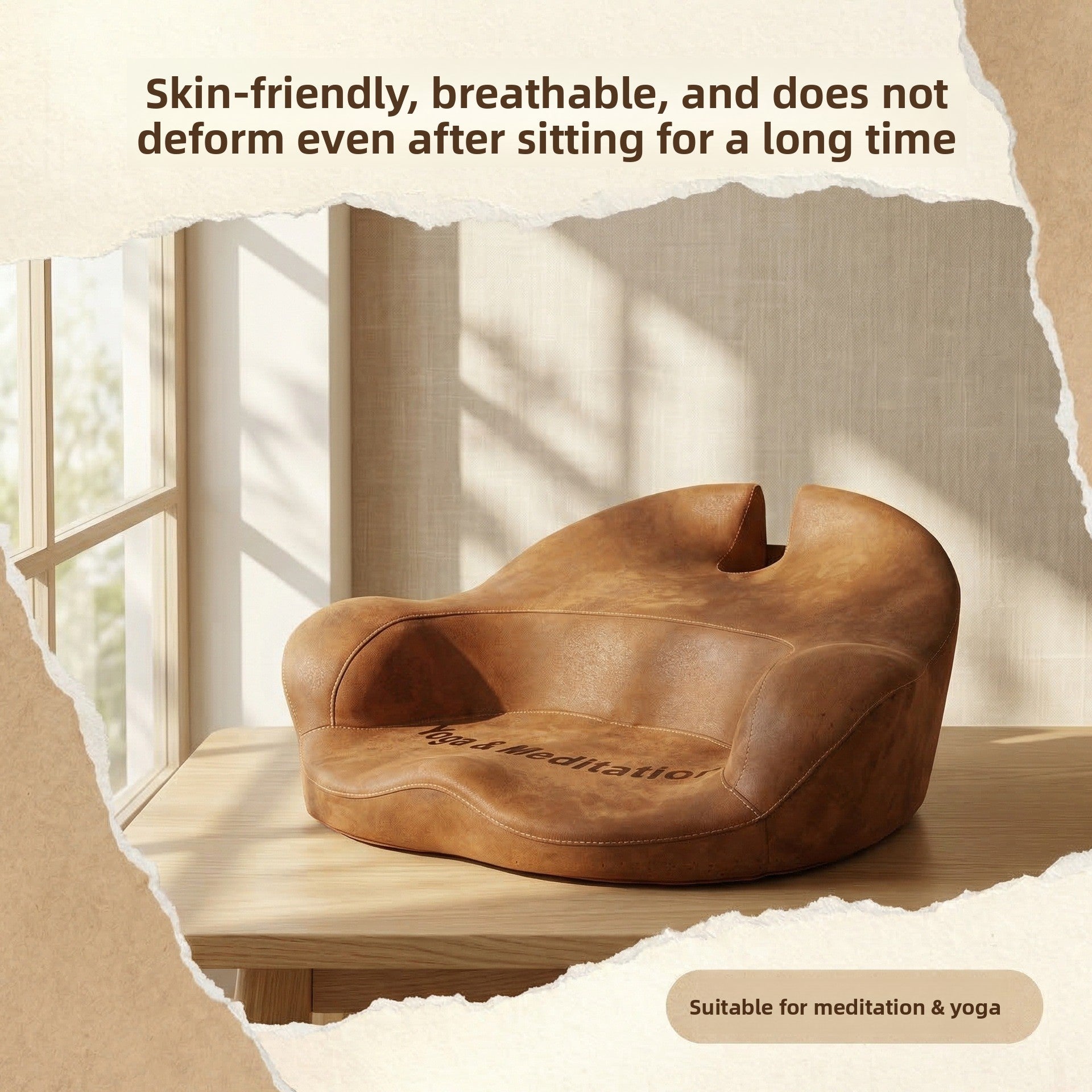 Ergonomic Meditation Sitting Cushion