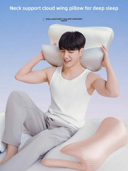 Ergonomic Memory Foam Cervical Pillow for Side Sleepers