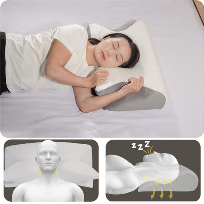 Ergonomic Memory Foam Cervical Pillow