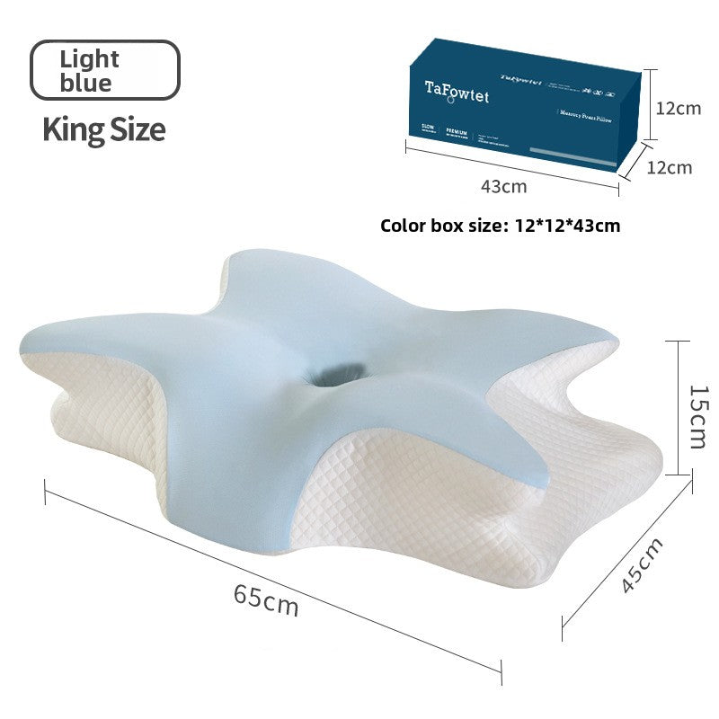 Ergonomic Memory Foam Cervical Pillow