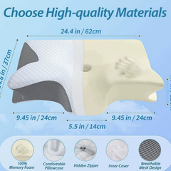 Butterfly pillow am1-1 grey hot model