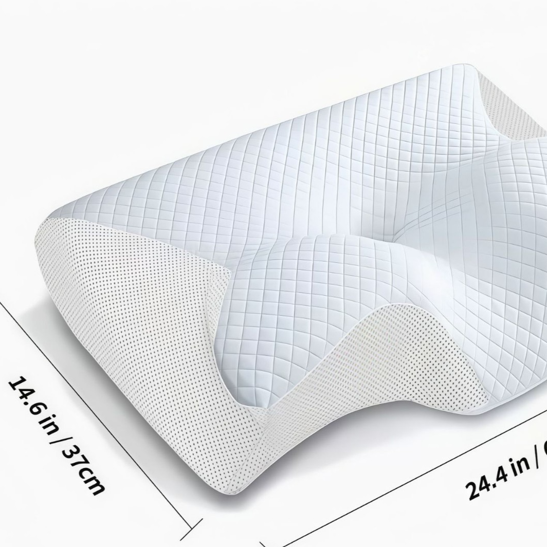 Ergonomic Memory Foam Cervical Pillow