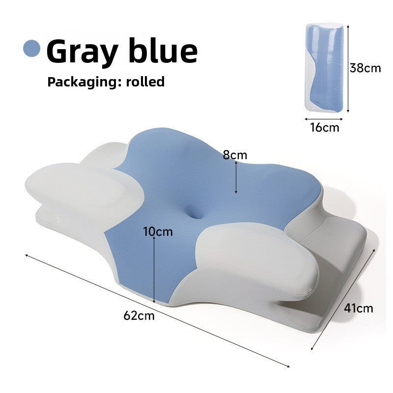 Ergonomic Memory Foam Cervical Support Pillow