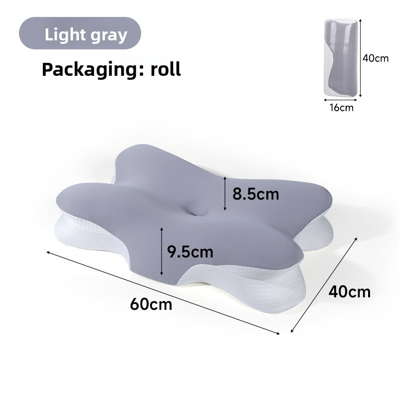 Ergonomic Memory Foam Cervical Support Pillow