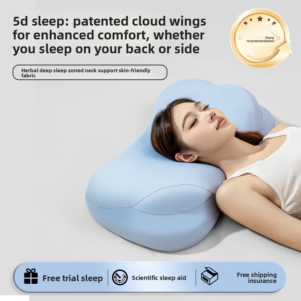 Ergonomic Memory Foam Cervical Support Pillow