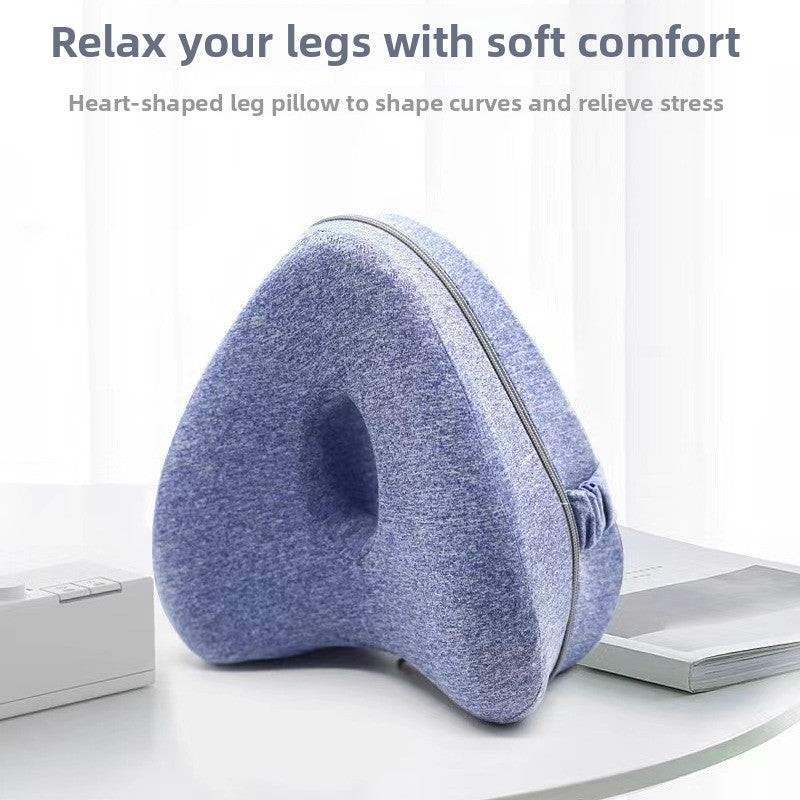 Ergonomic Memory Foam Leg Pillow