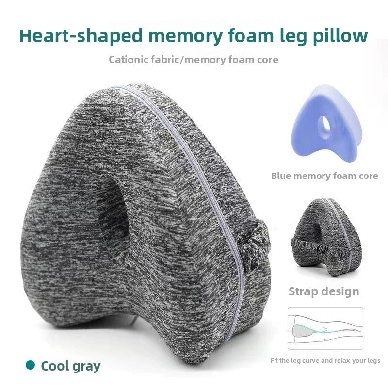 Ergonomic Memory Foam Leg Pillow
