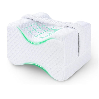 Ergonomic Memory Foam Leg Support Pillow