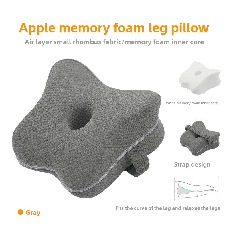 Ergonomic Memory Foam Leg Support Pillow