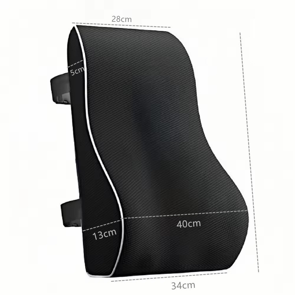 Ergonomic Memory Foam Lumbar Support Cushion