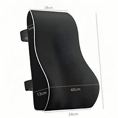 Ergonomic Memory Foam Lumbar Support Cushion