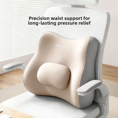 Ergonomic Memory Foam Lumbar Support Pillow