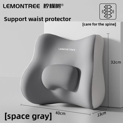 Ergonomic Memory Foam Lumbar Support Pillow