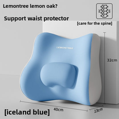 Ergonomic Memory Foam Lumbar Support Pillow