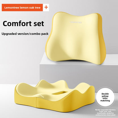 Ergonomic Memory Foam Lumbar Support Pillow