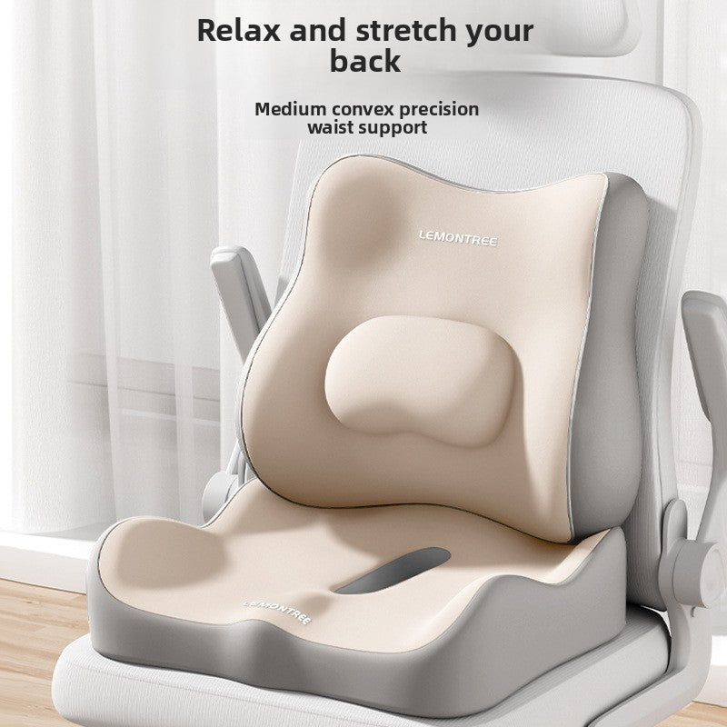Ergonomic Memory Foam Lumbar Support Pillow