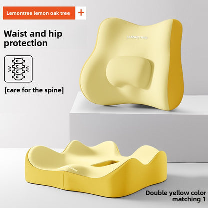 Ergonomic Memory Foam Lumbar Support Pillow