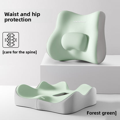 Ergonomic Memory Foam Lumbar Support Pillow