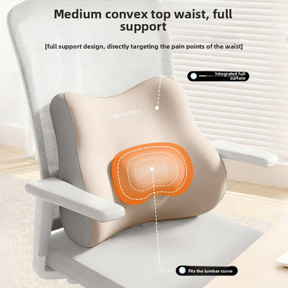 Ergonomic Memory Foam Lumbar Support Pillow