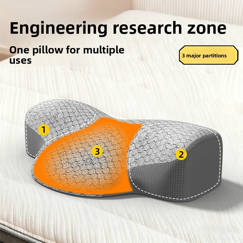 Ergonomic Memory Foam Lumbar Support Pillow