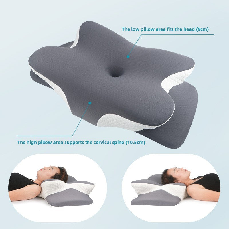 Ergonomic Memory Foam Neck Pillow