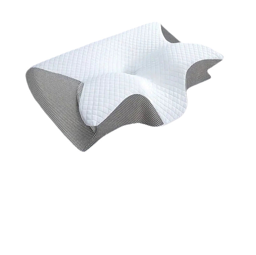 Ergonomic Memory Foam Neck Support Pillow