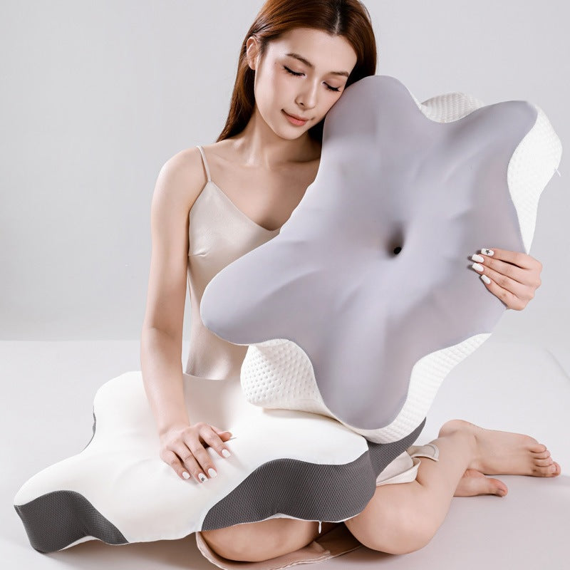 Ergonomic Memory Foam Pillow with Neck Support