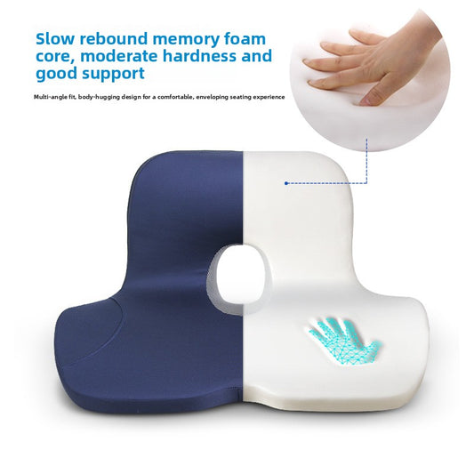 Ergonomic Memory Foam Seat and Backrest Cushion