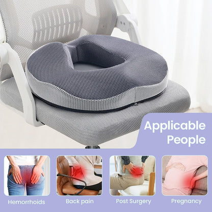 Ergonomic Memory Foam Seat Cushion