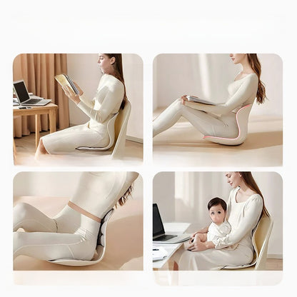 Ergonomic Memory Foam Seat Cushion with Back Support