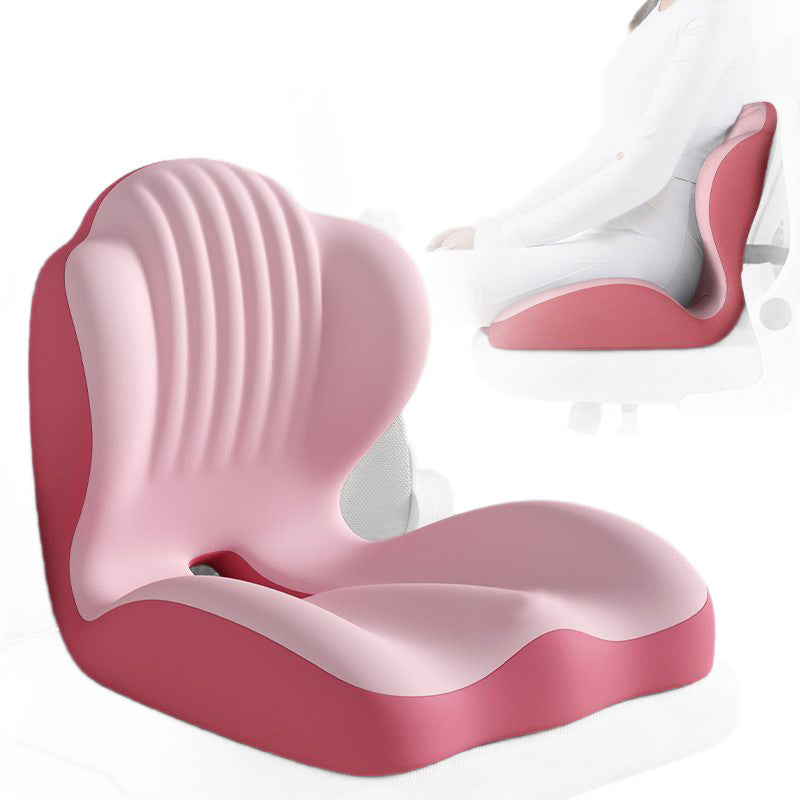 Ergonomic Memory Foam Seat Cushion with Lumbar Support