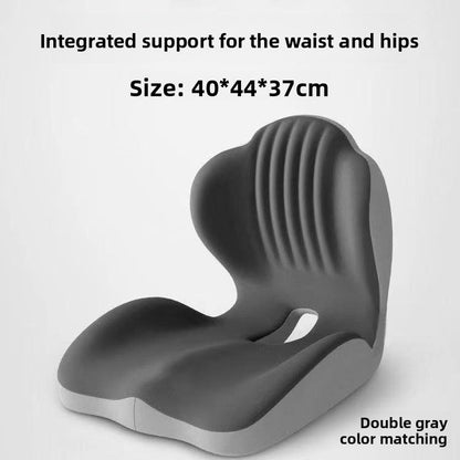 Ergonomic Memory Foam Seat Cushion with Lumbar Support