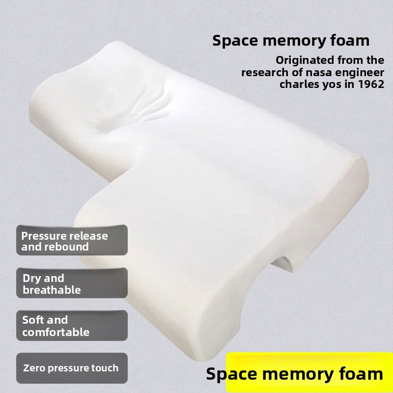 Ergonomic Memory Foam Support Pillow