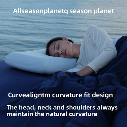 Ergonomic Memory Foam Support Pillow