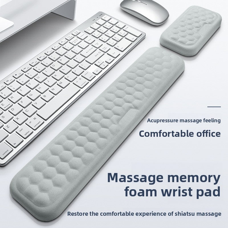 Ergonomic Memory Foam Wrist Support Pad