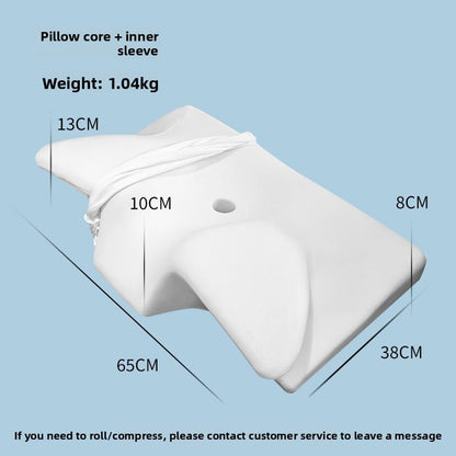 Ergonomic memory pillow