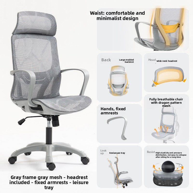 Ergonomic Mesh Office Chair with Adjustable
