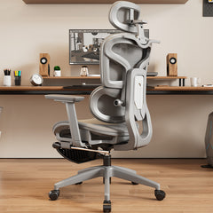 Black Frame Black Mesh 3D Foam Seat