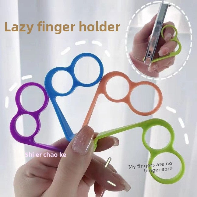 Ergonomic Phone Ring Holder Stand