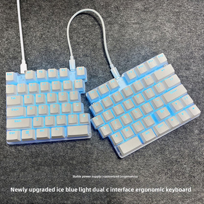 Ergonomic Programmable Mechanical Keyboard