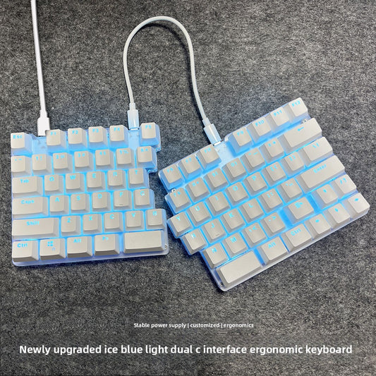 Ergonomic Programmable Mechanical Keyboard