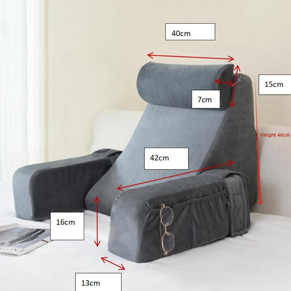 Ergonomic Reading Pillow Backrest