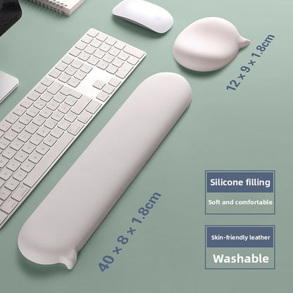 Ergonomic Silicone Wrist Rest Pad