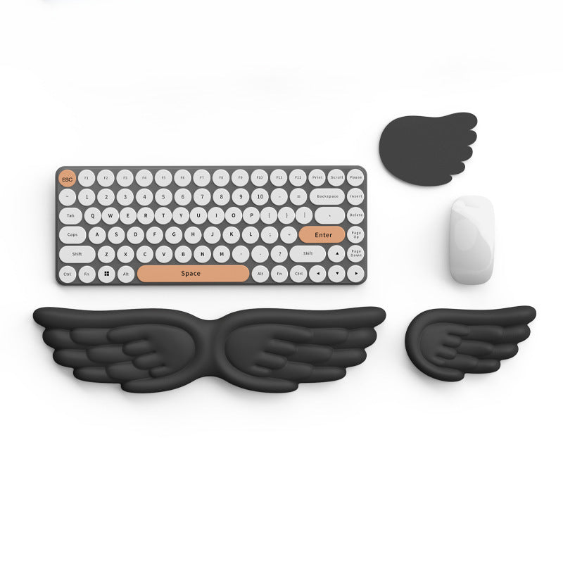 Ergonomic Silicone Wrist Support Rest with Memory Foam