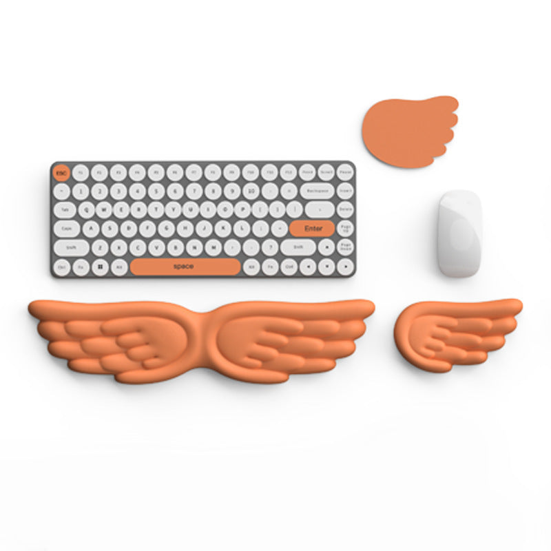 Ergonomic Silicone Wrist Support Rest with Memory Foam