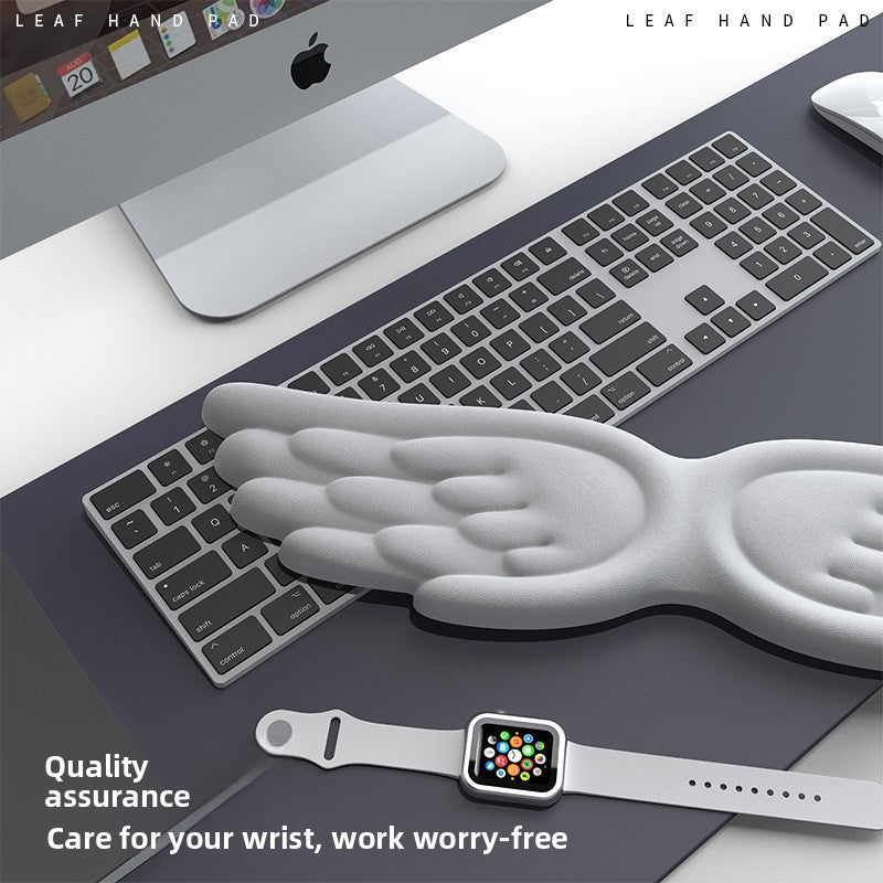 Ergonomic Silicone Wrist Support Rest with Memory Foam