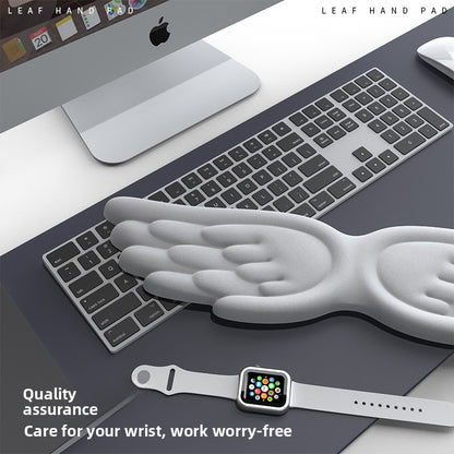 Ergonomic Silicone Wrist Support Rest with Memory Foam